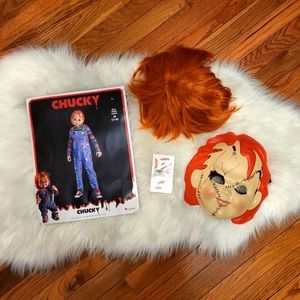 Boys Chucky Costume (Size 7-8) 🔪
